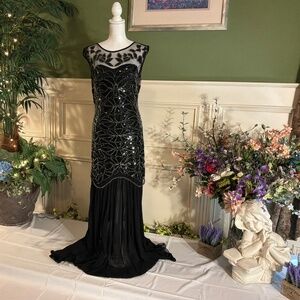 1920’s flapper Gatspy style dress